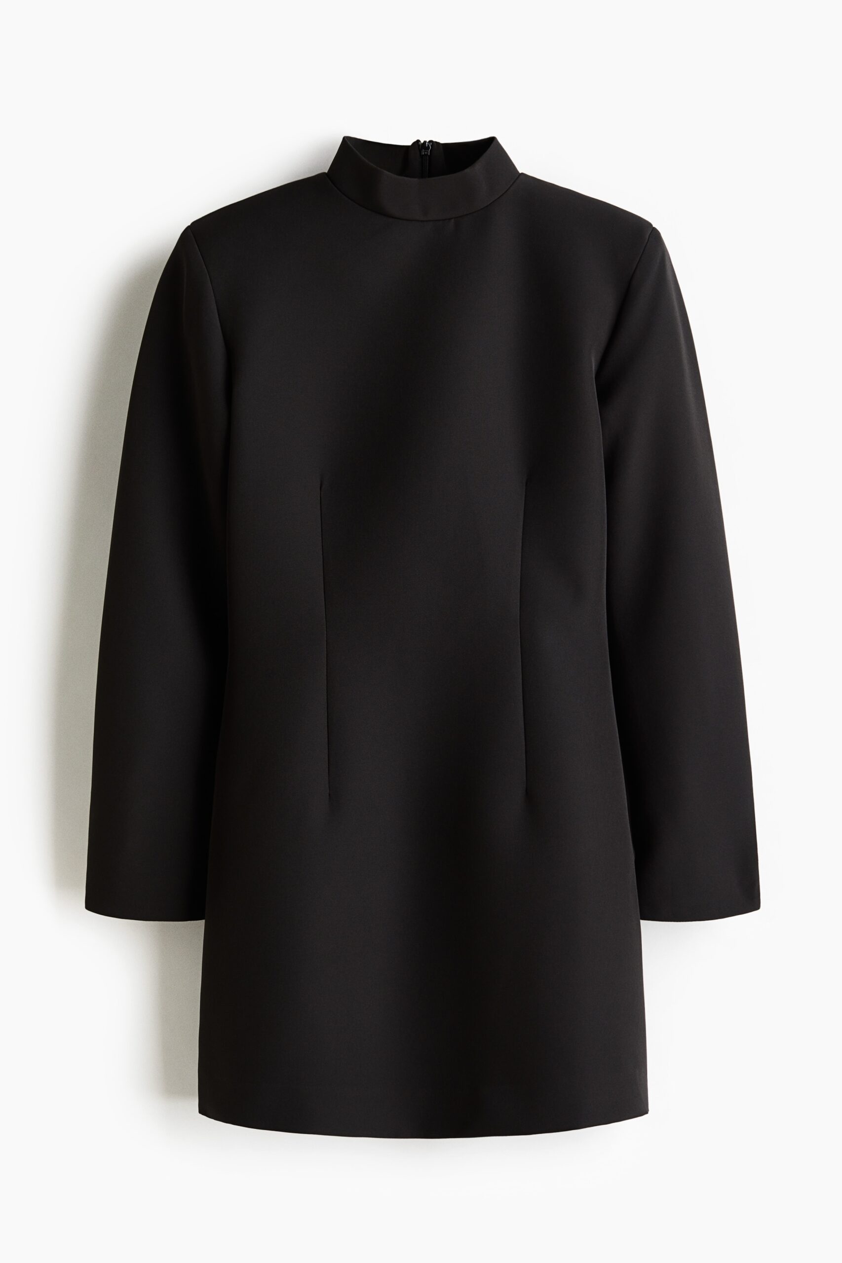 H & M - Jurk met lange mouwen - Zwart