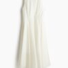 H & M - Asymmetrische jurk - Wit
