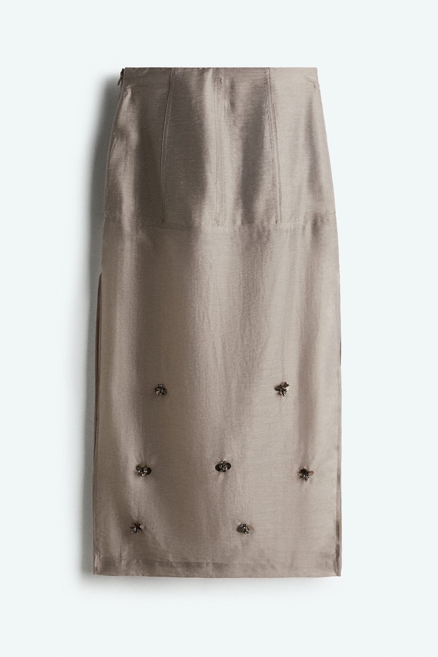 H & M - Transparante rok met decoraties - Grijs H & M - Transparante rok met decoraties - Grijs