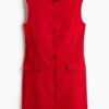 H & M - Giletjurk - Helderrood