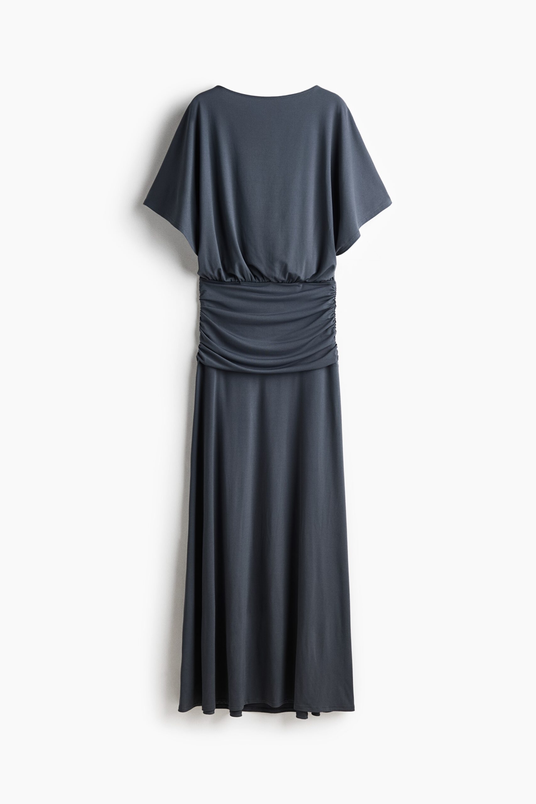 H & M - Gedrapeerde maxi-jurk - Donkergrijs H & M - Gedrapeerde maxi-jurk - Donkergrijs