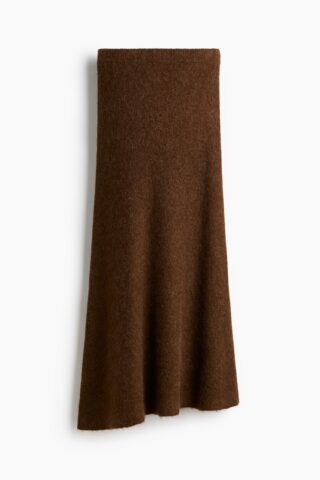 H & M - Rok van alpacawolmix - Bruin