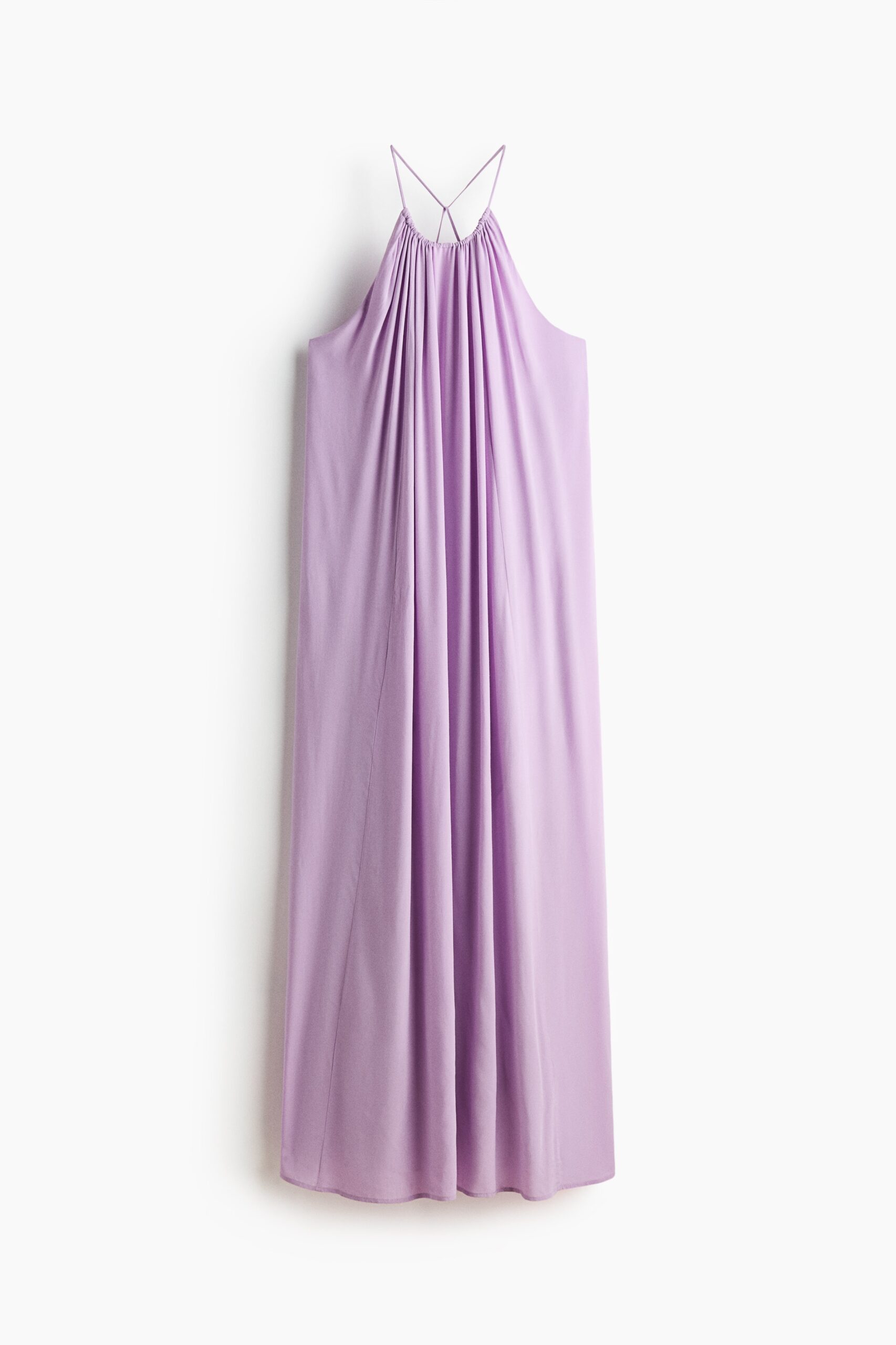 H & M - A-linejurk van viscose - Lichtpaars H & M - A-linejurk van viscose - Lichtpaars