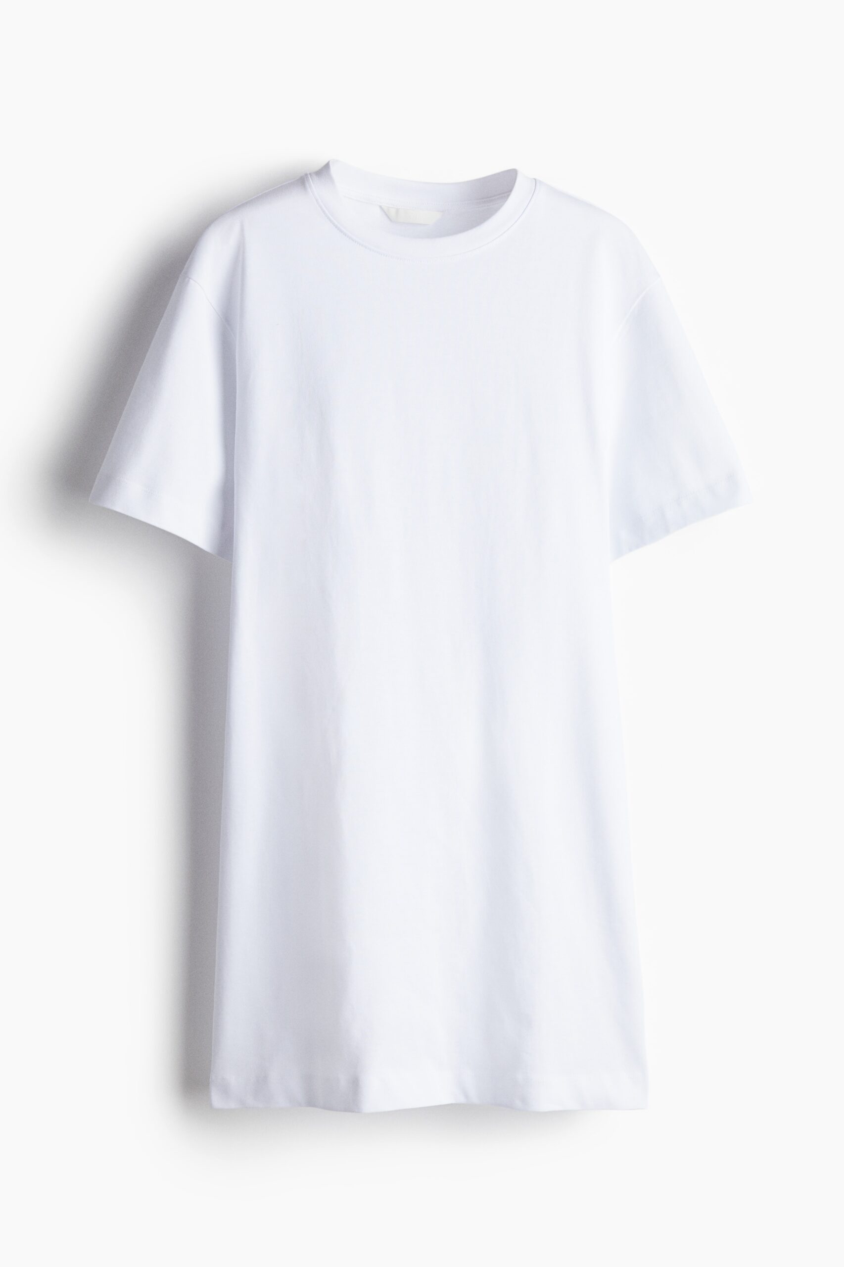 H & M - Getailleerde T-shirtjurk - Wit H & M - Getailleerde T-shirtjurk - Wit