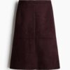 H & M - Midirok - Bordeauxrood