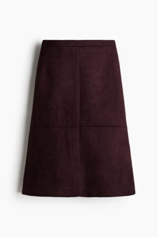 H & M - Midirok - Bordeauxrood