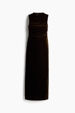 H & M - MAMA Mouwloze jurk - Donkergroen