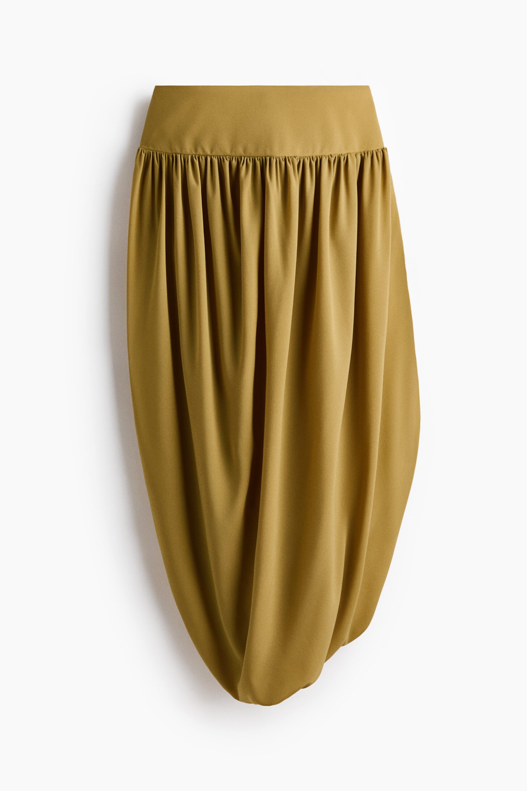 H & M - Tulprok met ballonzoom - Donkerbeige