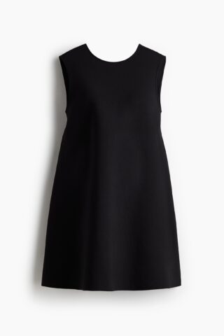 H & M - MAMA Scuba jurk - Zwart