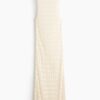 H & M - Ajourgebreide strandjurk - Roomwit