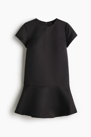 H & M - Satijnen jurk - Zwart