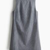 H & M - Shift-jurk - Grijs/Krijtstreep