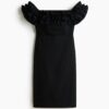 H & M - Off-the-shoulderjurk - Zwart
