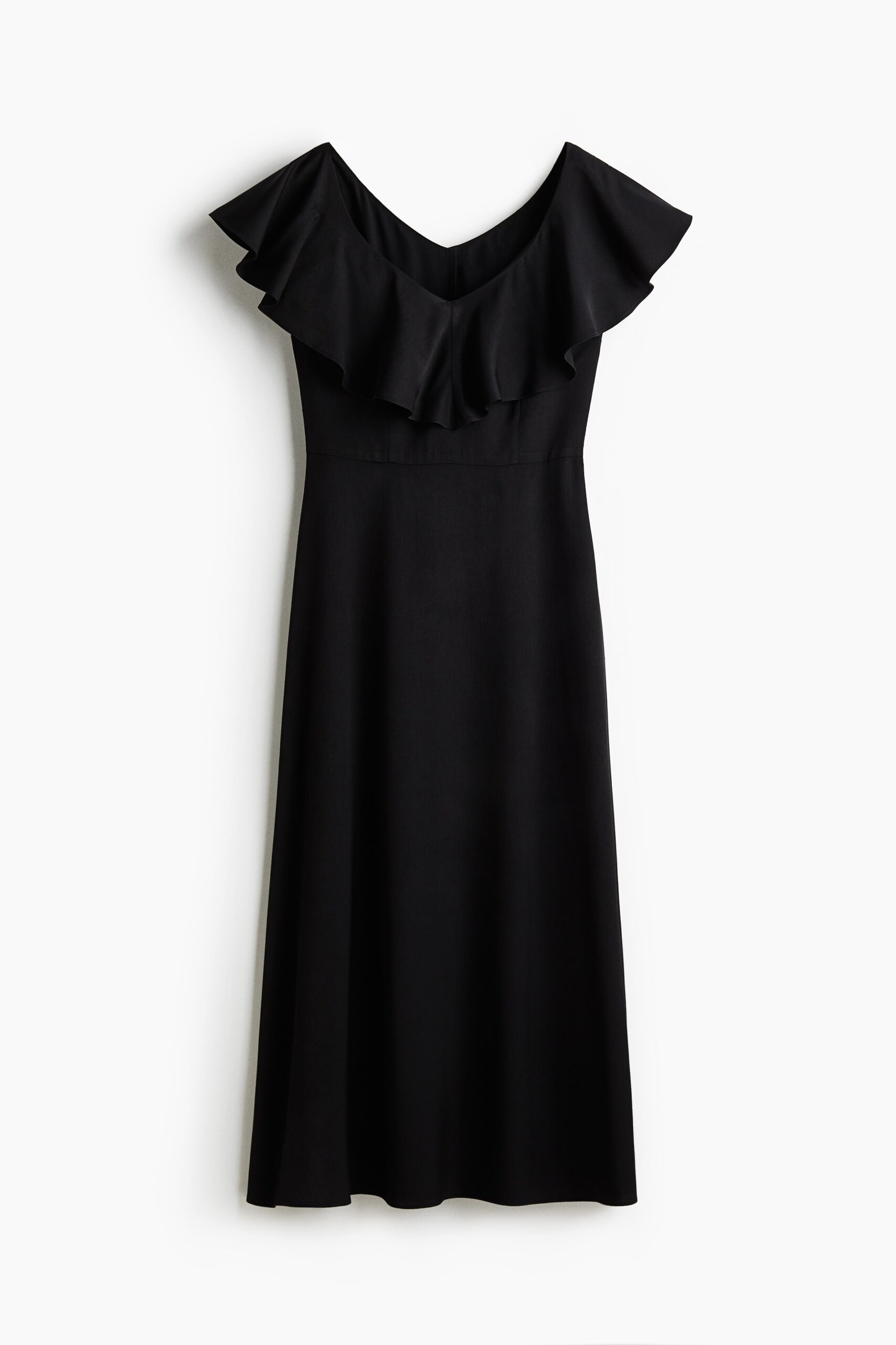 H & M - Volantjurk - Zwart H & M - Volantjurk - Zwart