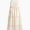H & M - Open-backjurk met kant - Roomwit