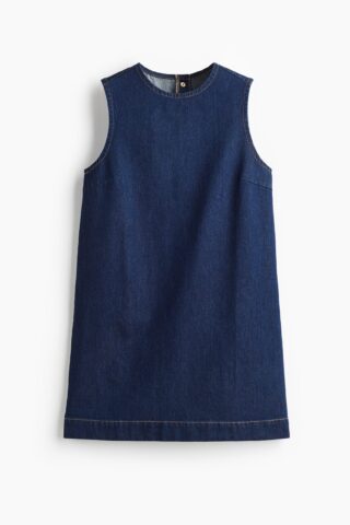H & M - Denim shift-jurk - Donker Denimblauw