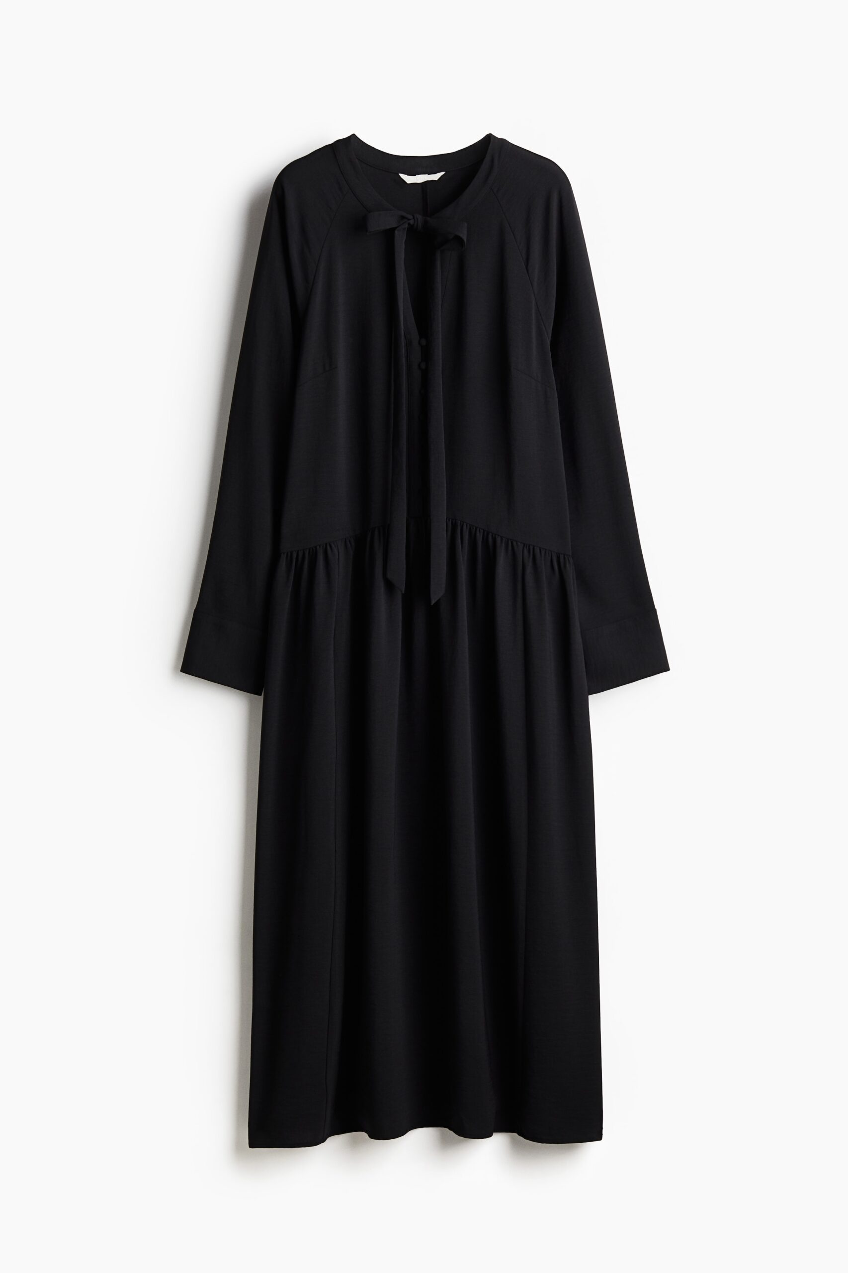 H & M - Jurk met strikbanden - Zwart H & M - Jurk met strikbanden - Zwart