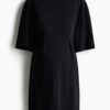 H & M - MAMA T-shirtjurk - Zwart