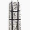 H & M - Strappy jurk - Wit/Zwarte Bloemen