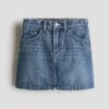 H & M - Denim rok - Denimblauw