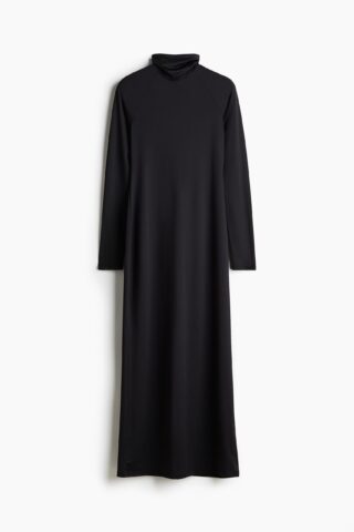 H & M - Bodyconjurk met turtleneck - Zwart
