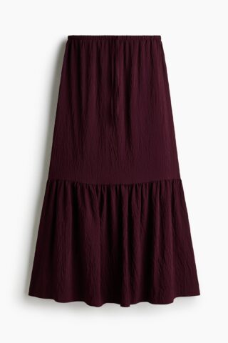 H & M - A-linerok - Bordeauxrood