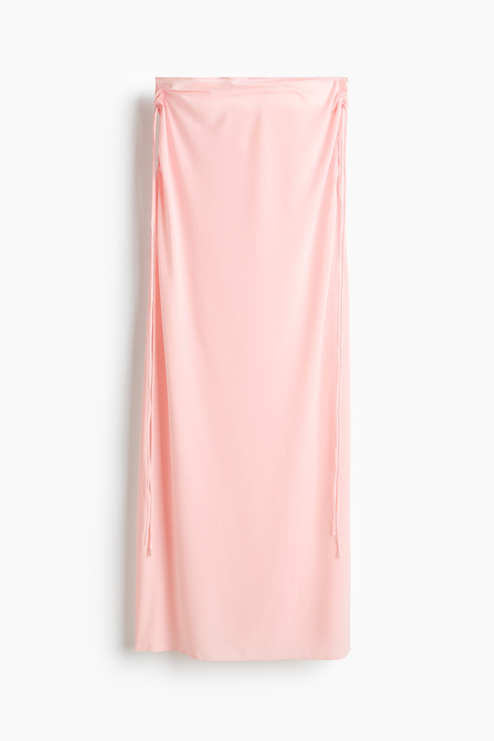 H & M - Strandrok met drawstrings - Lichtroze