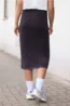 Midirok van mesh met patroon