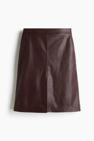 H & M - Kokerrok - Bordeauxrood