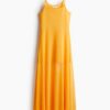 H & M - Strapjurk van mesh - Geel