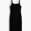 H & M - Bodyconjurk van viscose - Zwart