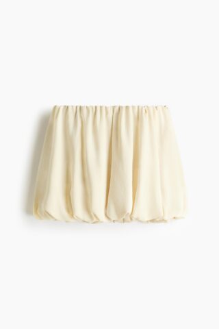 H & M - Bubble-hemrok - Roomwit