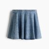 H & M - Denim cirkelrok - Denimblauw