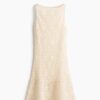 H & M - Mouwloze jurk met gehaakte look - Roomwit