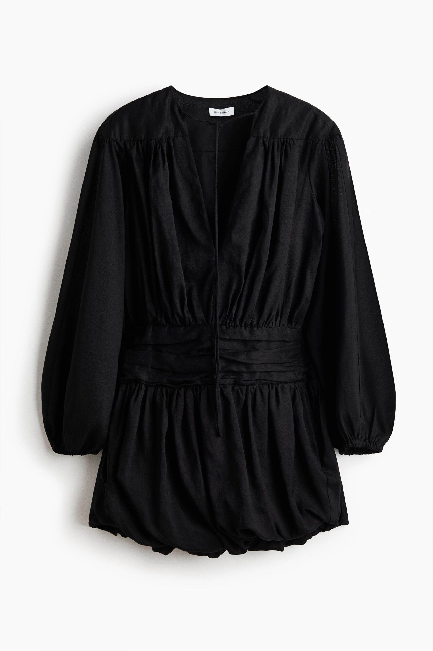 H & M - Bubble-hemjurk van ramiemix - Zwart