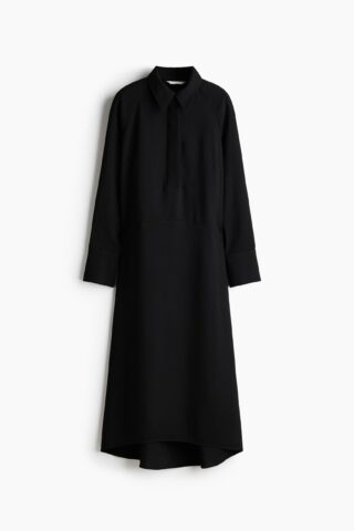 H & M - Overhemdjurk - Zwart