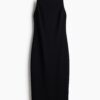 H & M - Strappy jurk van tricot - Zwart