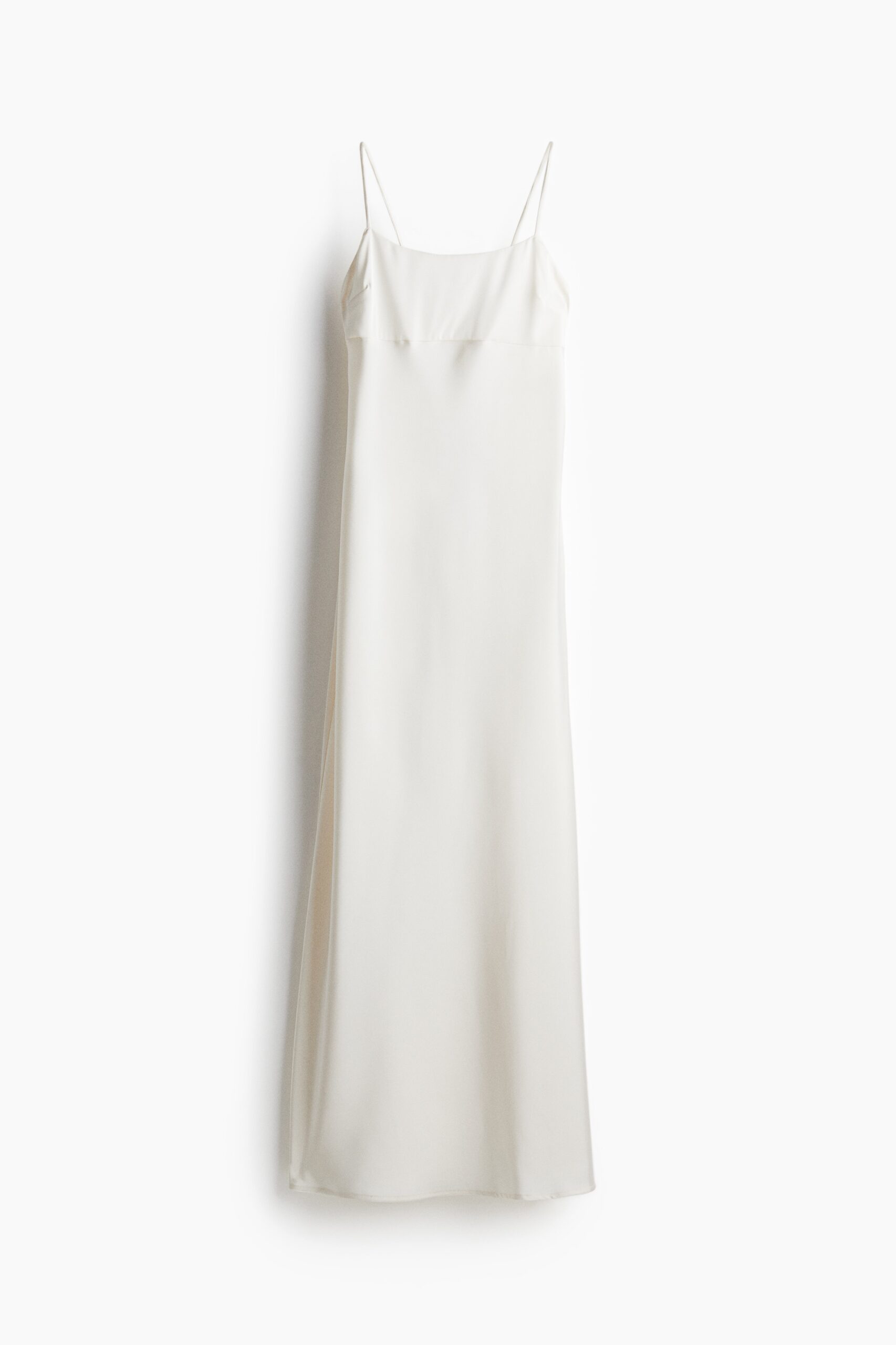 H & M - Maxi-jurk met strikbandjes - Wit H & M - Maxi-jurk met strikbandjes - Wit