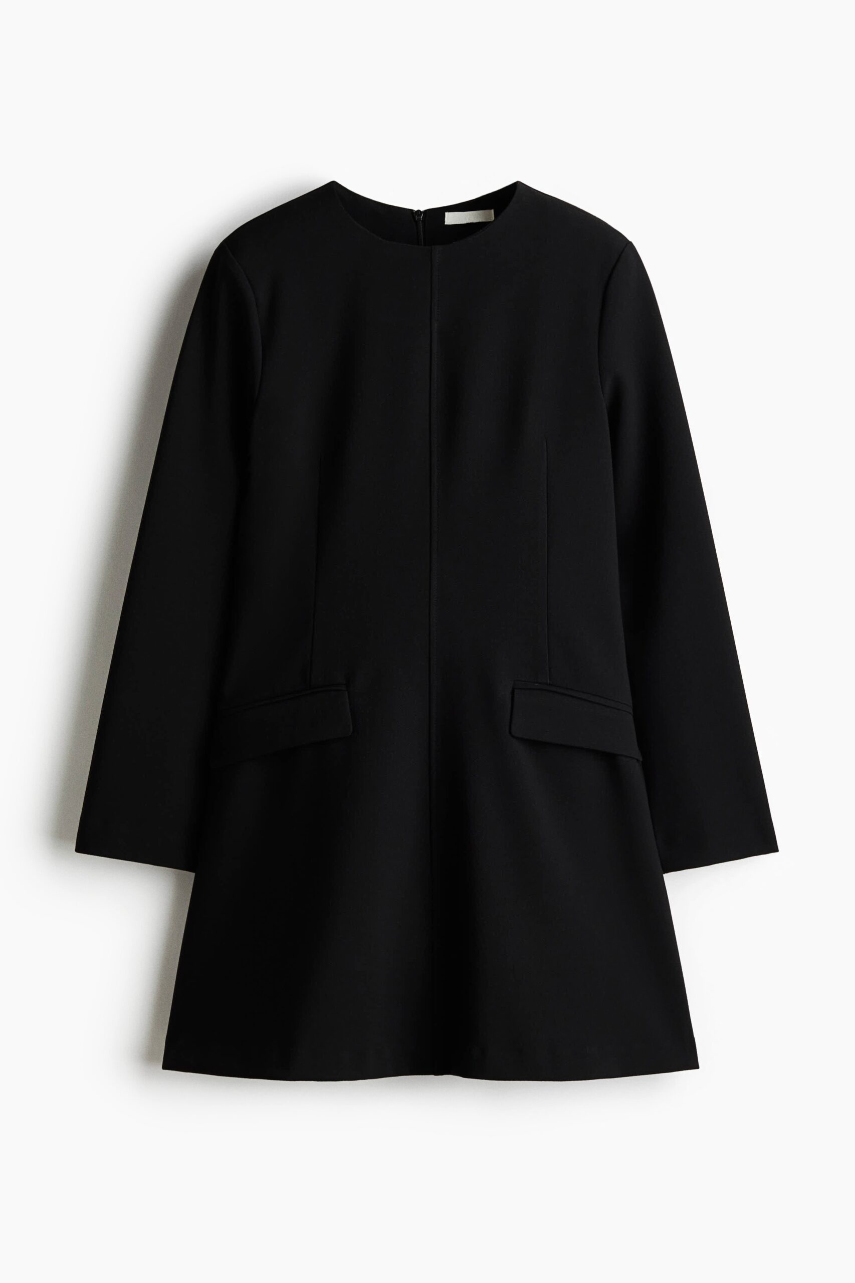 H & M - Jurk met schoudervullingen - Zwart H & M - Jurk met schoudervullingen - Zwart