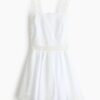 H & M - Strappy jurk met kant - Wit