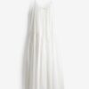 H & M - Lange A-linejurk - Wit