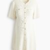 H & M - MAMA Gebreide jurk - Roomwit