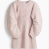 H & M - Ribgebreide jurk van viscosemix - Dusty Lichtroze
