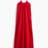 H & M - Strandjurk van katoenen mousseline - Rood