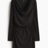 H & M - Mini-jurk met decoraties - Zwart