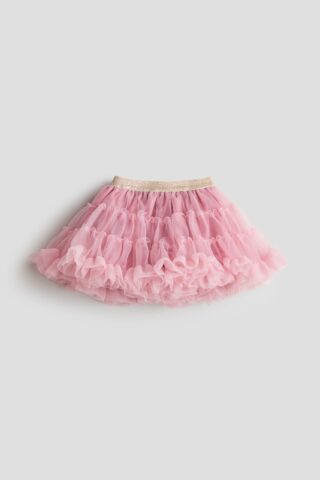 H & M - Tulen strokenrok - Roze