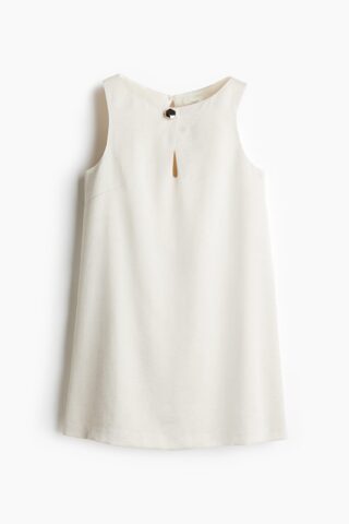 H & M - A-linejurk - Roomwit