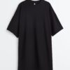 H & M - Oversized T-shirtjurk - Zwart