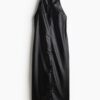 H & M - Low-back halterjurk - Zwart