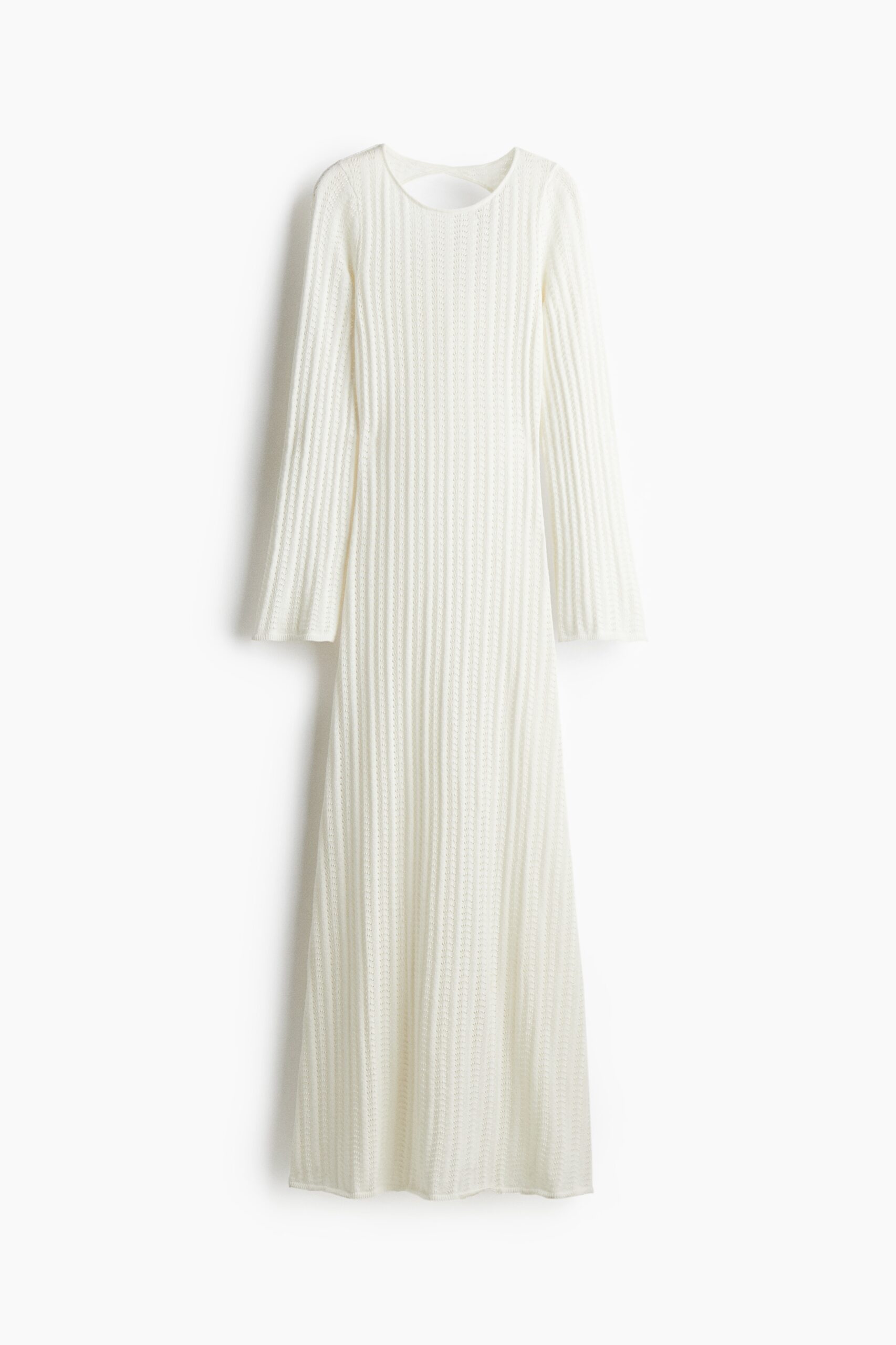 H & M - Ajourgebreide open-backjurk - Wit H & M - Ajourgebreide open-backjurk - Wit